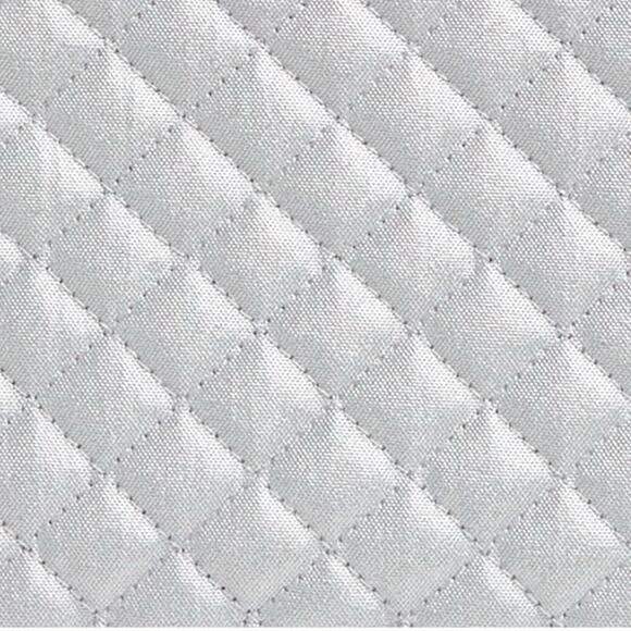 Vera Bradley Signature Cotton Small Vera Tote Bag in Silver Pearl - Picture 4 of 12